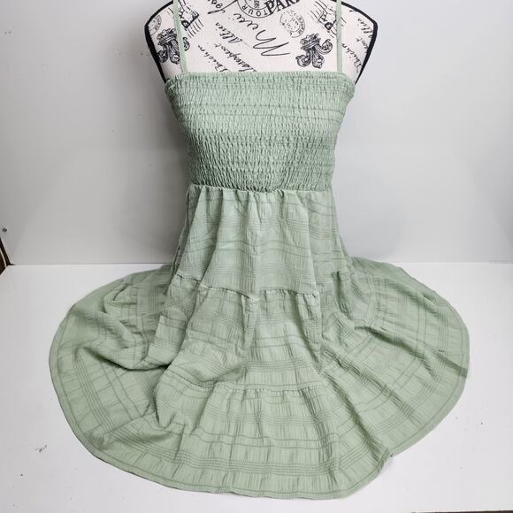 Women's Spaghetti Strap Cute Short Mini Sundress Sleeveless Summer Dress Size M - Picture 1 of 10